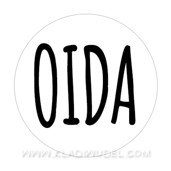 Magnetbutton Oida