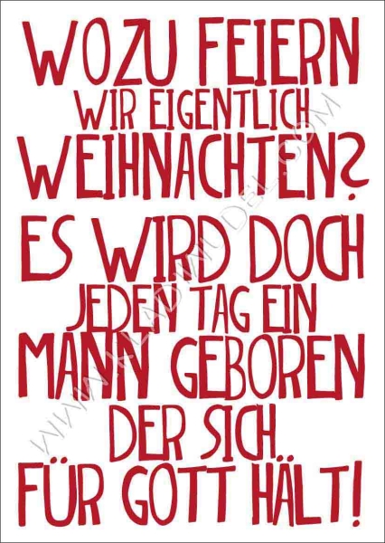 Postkarte - Weihnachten